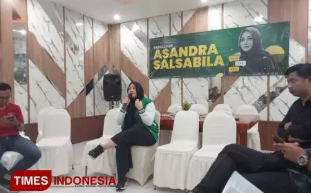 Asandra, Caleg Gen-Z DPR RI Dapil Malang Raya Bicara Soal AI Harus Beregulasi