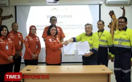 PT BSI Kembali Sabet Sertifikat Emas Pengamanan Obvitnas