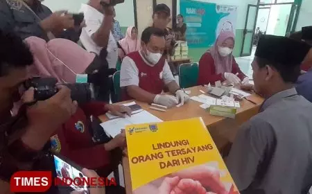Ratusan Santri Pondok Pesantren di Kudus Sasaran Skrining HIV/Aids