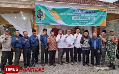LPPM Unisma Malang, Ikut Turut dalam Pemilihan Perangkat Desa di Desa Rejosari Tulungagung