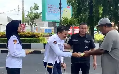 Rangkaian Hati Disabilitas Internasional, Staf Disabilitas Polresta Malang Kota Berbagi Berkah