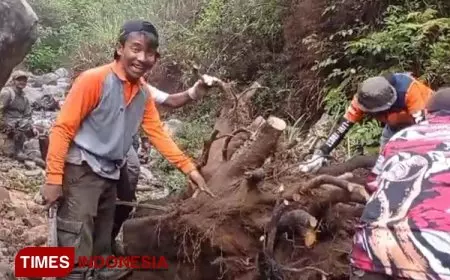 BPBD Kota Malang Susur Sungai Wilayah Bumiaji