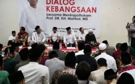 Ditanya Soal Kampanye dilingkungan Pendidikan, Ini Jawaban Mahfud MD