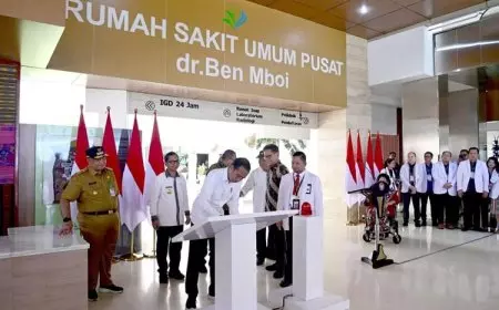 Presiden Jokowi Resmikan RSUP Kupang Sebagai RS Terbesar di Indonesia Bagian Timur