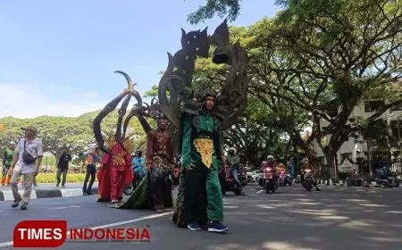 Siswa Difabel Tampilkan Bakat dan Karnival di Kota Malang
