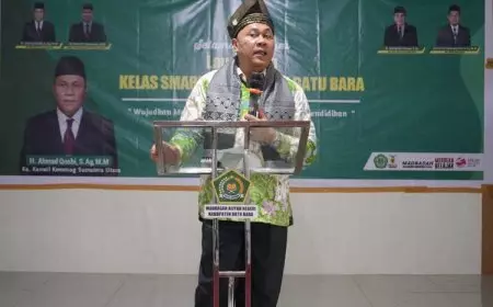 Kakanwil Kemenag Sumut Tegaskan Kelas Smart Digital Arah Madrasah Menuju Transformasi Digital