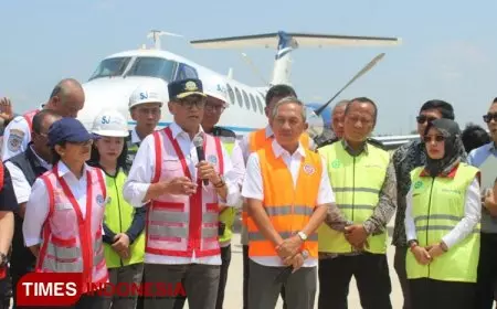 Menhub RI Jelaskan Tahapan Sebelum Bandara Dhoho Kediri Beroperasi