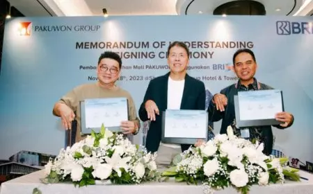 Perkuat Kerja Sama Bisnis, BRI-Pakuwon Group Teken MoU Aplikasi Smart Billing