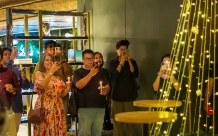 Christmas Tree Lighting Ceremony, Cara Tribe Bali Kuta Beach Beri Kesan Istimewa di Momen Nataru