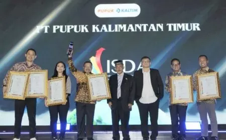 Borong Prestasi ISDA 2023, Pupuk Kaltim Raih The Most Commited Corporate on SDGs
