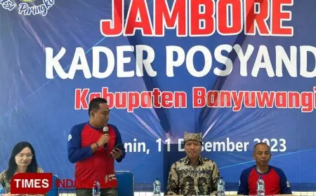 Jambore Kader Posyandu Banyuwangi Kolaborasi Lawan Stunting