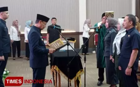 Bupati Majalengka Lantik 61 Kepala Sekolah dan 3 Kepala Puskesmas