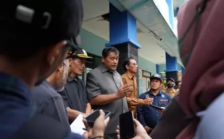 Agus Suhadi Harap Pembangunan Kelas SMPN 2 Bontang Selesai Tepat Waktu