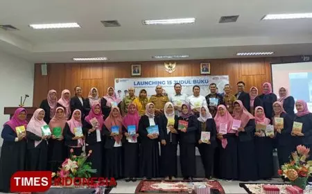 Dinas Perpustakaan dan Kearsipan Kota Terbitkan 15 Buku Karya Peserta Bimtek Menulis