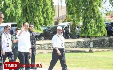 Didampingi Mentan Amran, Presiden Jokowi Sapa Puluhan Ribu Petani, Penyuluh dan Babinsa se- Jawa Tengah
