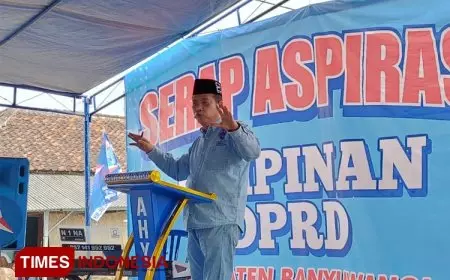 Ketua Partai Demokrat Banyuwangi Ingatkan Masyarakat Jangan Salah Pilih Pemimpin