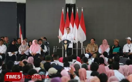 Hadir di Jawa Tengah, Presiden Ajak Petani, Penyuluh dan Babinsa Tingkatkan Produktivitas