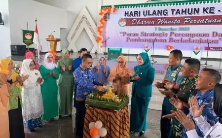 Peringati HUT-24 DWP Morotai, Ini Pesan Ketua DWP kepada Anggotanya