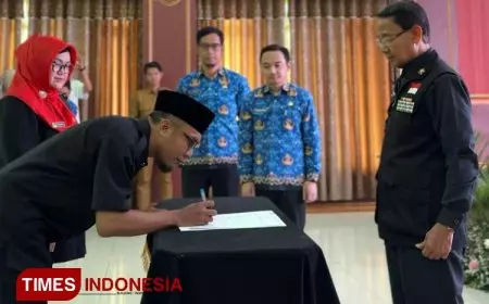 Lantik 90 Orang Kepsek dan 29 Pengawas Sekolah, Bupati Majalengka Ingatkan Soal Ini