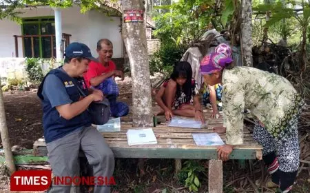 Perumda Tirta Kanjuruhan Verifikasi Data Calon Pelanggan di Malang Selatan