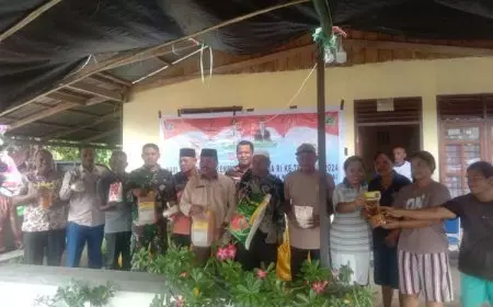 Jinakkan Inflasi Jelang Nataru, Pemkab dan Kemenag Morotai Gelar Operasi Pasar