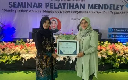 Tingkatkan Publikasi, HMP PIAUD Unisla selenggarakan Pelatihan Mendeley