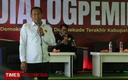 Menyambut Pemilu 2024, BEM UNISLA Adakan Dialog Bersama Polres, KPU dan Bawaslu Lamongan