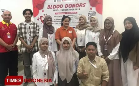 Mengasah Empati, Mahasiswa Magang UM di TIMES Indonesia Ajak Pemuda Giat Donor Darah