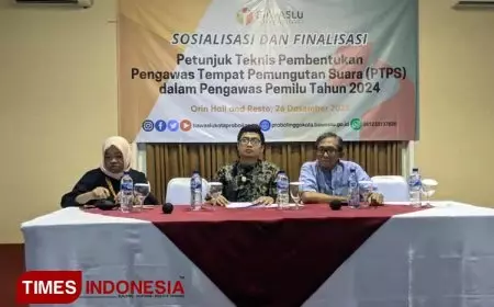 Sosialisasikan PTPS Ke Camat dan Lurah se-Kota Probolinggo
