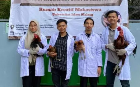 Launching Pusat Pelatihan IB Unggas Oleh Tim RKM FAPET Unisma Malang
