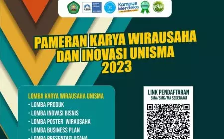 Akhir Tahun 2023, UNISMA Memilih Adakan Lomba Wirausaha