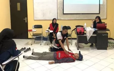 UKM Pramuka Unisma Malang Gelar Pelatihan PPGD