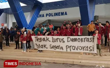 Mahasiswa Malang Raya Deklarasikan Pemilu Damai Tanpa Provokasi