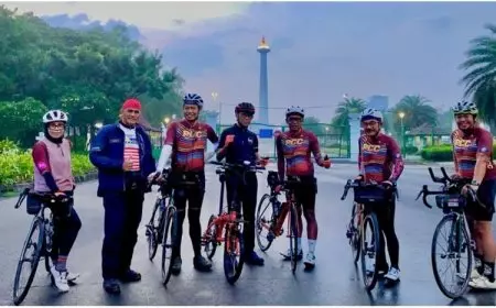 Sambut Dies Natalis ke&#45;50 FK UB, Alumni Gelar Gowes Jakarta&#45;Malang
