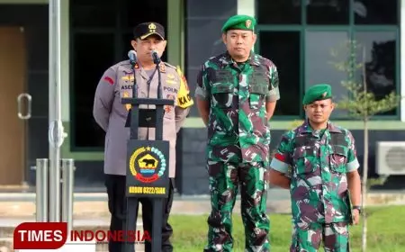 Kapolres Siak: Polri TNI Sinergi Wujudkan Pemilu Damai