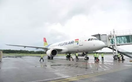 Pelita Air Tambah Extra Flight di Bandara SAMS Sepinggan