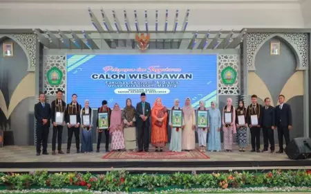 FEB Unisma Malang Lepas Calon Wisudawan, Tekankan Meta Skill Agar Adaptif dan Berdaya Saing