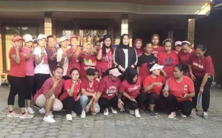 Emak-Emak hingga Milenial Banyuwangi Siap Ramaikan Selfie & Senam Sehat Bersama Gibran & Arumi