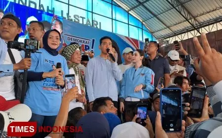 Pesan Sakral Cawapres Gibran Saat Kampanye di Banyuwangi