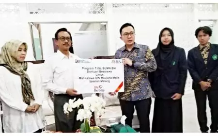 50 Mahasiswa UIN Malang Dapat Beasiswa Pendidikan dari BNI