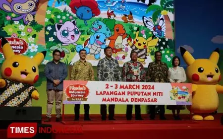 Pertama di Dunia, Pikachu Berkemeja Batik Akan Hadir di Indonesia