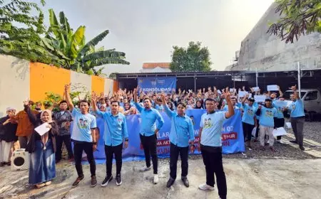 Ratusan Aktivis dan Mahasiswa Jawa Timur Siap Menangkan Prabowo - Gibran