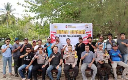 Kapolres Morotai Ajak Jurnalis Berkolaborasi dalam Melayani Masyarakat