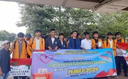 BEM Nusantara DKI Jakarta Menggelar Aksi Edukasi Pemilu Damai