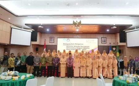 DWP UNJ Gelar Pengukuhan Kepengurusan Masa Bakti 2023-2027 dan Sosialisasi AD/ART