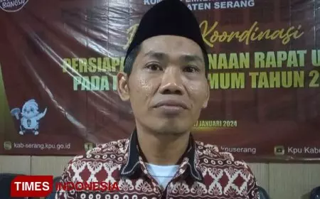 KPU Kabupaten Serang Bakal Lantik 30.975 KPPS, Dibarengi Tanam Bibit Pohon