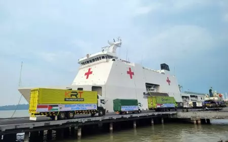 Ribuan Galon Air Mineral Diberangkatkan Bersama Bantuan TNI AL, MUI Beri Apresiasi kepada Le Minerale