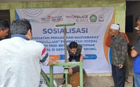 Program Innovillage “Herbal Candy Feed Group” PT Telkom dan Unisma Malang