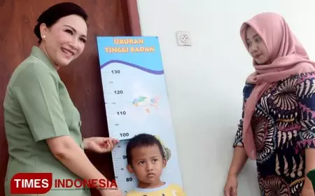 Kunjungi Malang, Ketua Persit KCK Cab XI Pushubad PG Mabesad Tekankan Prioritas Penanganan Stunting