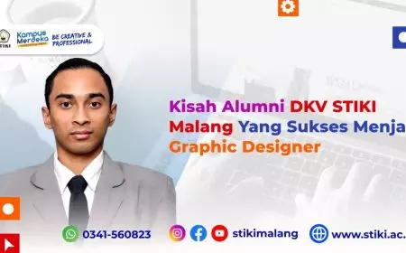 Kisah Alumni DKV STIKI Malang Yang Sukses Menjadi Graphic Designer